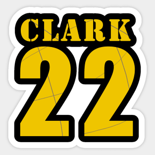 Caitlin Clark 22 Basketball Sticker